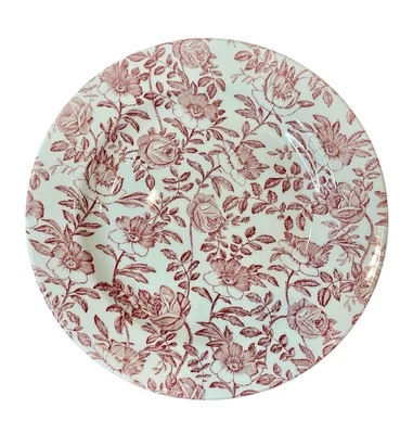 Set Of 4 Churchill Chintz Pink Peony Dinner Plates 10.25” Excellent Condition - Image 1 of 4