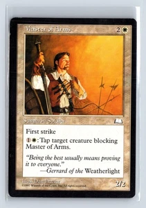 MASTER OF ARMS – MTG Magic the Gathering Card – Weatherlight – Uncommon - Picture 1 of 6