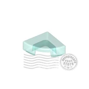 2x LEGO 25269 Fliese rund (Viertel) 1x1 trans-hellblau | 6396287 - Bild 1 von 1