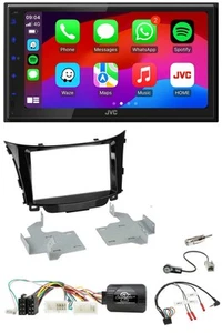 JVC Bluetooth USB Lenkrad 2DIN DAB Autoradio für Hyundai i30 2012-2017 - Bild 1 von 12