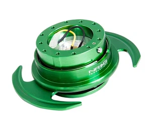 NRG Steering Wheel Quick Release Gen 3.0 Green SRK-650GN - Picture 1 of 2
