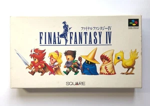 FINAL FANTASY IV 4 FF4 Super Famicom Square Nintendo Japan Game book form JP - Picture 1 of 2