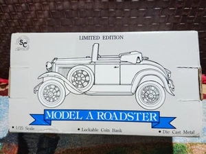 FORD MODEL A ROADSTER BANK, TEXACO - Picture 1 of 3