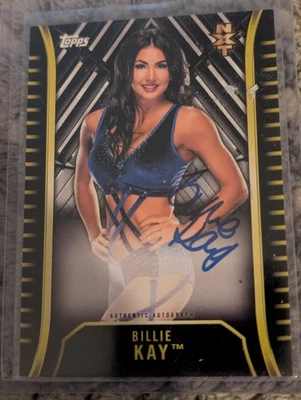 2018 Topps NXT Billie Kay Autograph Auto - Image 1 of 2