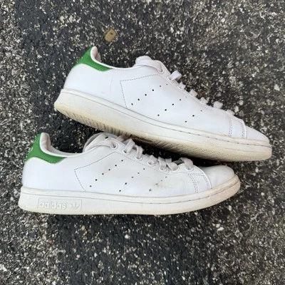 Adidas Originals Stan Smith White Green Sneakers Shoes B24105 Womens Size 7.5 - Image 1 of 4
