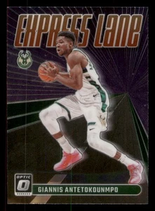 Giannis Antetokounmpo 2023-24 Donruss Optic #23 Express Lane Milwaukee Bucks - Bild 1 von 2