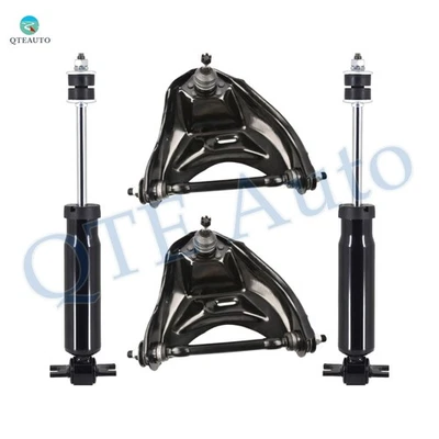 Juego de 4 brazos de control superior delanteros rótula-choque para 1983-1991 GMC S15 Jimmy Foto 1 de 4