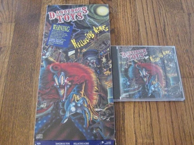 Dangerous Toys Hellacious Acres Longbox and Cd- Rare! Foto 1 de 4