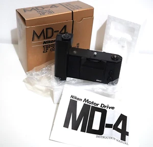 New MINT+++ Unused BOXED Nikon MD-4 Motor Drive F3 RARE TOP+++ - Photo 1/10