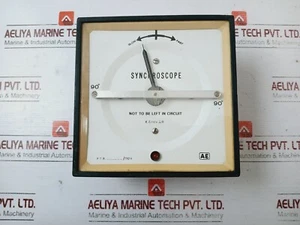 Automatic Electric Synchroscope Slow 90Deg-0-90Deg Fast 110V - Picture 1 of 8