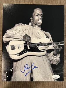 Verdine White signed JSA COA 8x10 Earth Wind and Fire psa bas - Bild 1 von 1