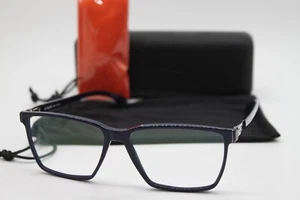 NEU IC! BERLIN AXIS TRUE BLAU CHROM AUTHENTISCHE BRILLE MIT HÜLLE 55-16 - Bild 1 von 5