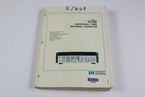 Agilent 5370B Manuale operativo e di servizio contatore intervallo di tempo universale - Foto 1 di 4
