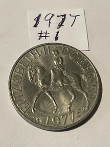 1977 ELIZABETH II SILVER DG REG FD IN UNCIRCULATED CONDITION BEAUTIFUL COIN.. - Picture 1 of 2