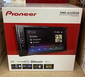 Pioneer 6.2" Bluetooth DAB Touch Car Apple Android DAB Stereo Screen DMH-A240DAB - Picture 1 of 2