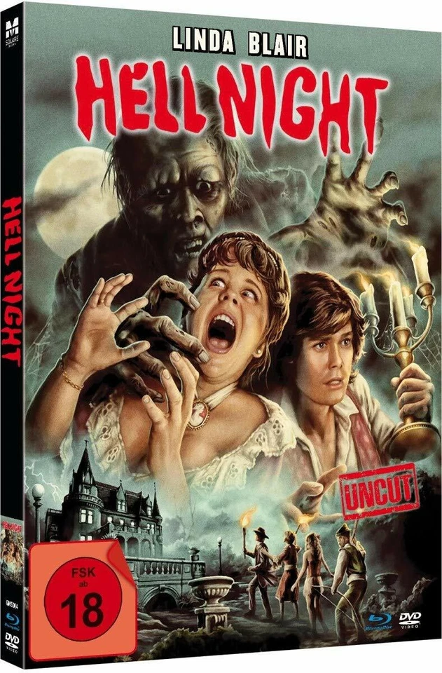 Mediabook HELL NIGHT - UNCUT Linda Blair 1981 LIMITED EDITION BLU-RAY + DVD Neu - Bild 1 von 1
