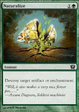 NATURALIZE FOIL X4 4 4X 9th Edition MTG Magic the Gathering Cards DJMagic