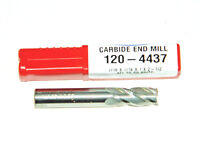 NEW 1//2/" HTC SOLID CARBIDE 4 FLUTE END MILL 120-4500 MILLING LATHE CNC TOOL BIT