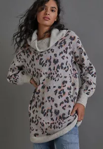 ANTHROPOLOGIE Emmy Cowl Neck Tunic Sweater Size M nwt - Picture 1 of 4