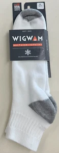 WIGWAM Diabetic Sport Quarter Socks -White - Picture 1 of 4