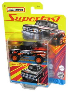 Matchbox Superfast (2020) Black 1968 Dodge D200 Skyjacker Toy Truck - Picture 1 of 1