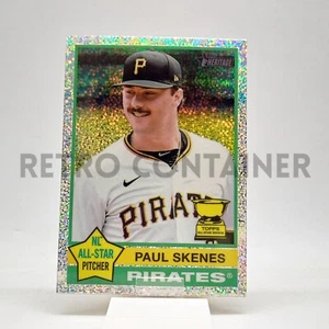 TOPPS Heritage Baseball MLB Cards 2025 - 60 Paul Skenes Chrome Sparkle - Picture 1 of 1