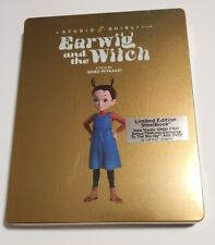 Earwig and the Witch (Blu-Ray + Dvd) Le SteelBook New Studio Ghibli