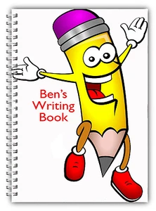  A5 PERSONALISED ALPHABET LEARN TO WRITE HANDWRITING 100 PAGE BOOK PAD PRIMARY07 - Picture 1 of 3