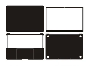 Carbon fiber Sticker Skin Decal Cover for Apple Macbook Pro 13 A2289 A2251 2020 - Picture 1 of 37