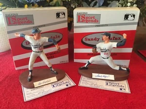 SALVINO Don Drysdale & Sandy Koufax, Auto.Figs, NEW, Mint, Matched Numbers Pair - Picture 1 of 12