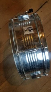 PERCUSSION plus 14” x 5 ½” SD SNARE DRUM CHROME - Picture 1 of 4