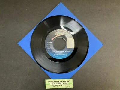 •The Charlie Daniels Band * Bogged Down In Love With You * 7” Vinyl •Jukebox• - Image 1 of 2