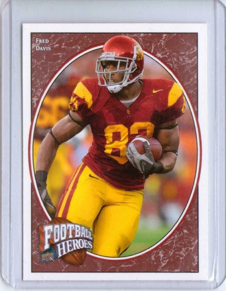 2008 Upper Deck Heroes #145 Fred Davis RC - USC Trojans - Image 1 of 1