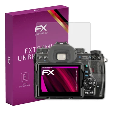 atFoliX Glass Protector for Ricoh Pentax K-1 Mark II 9H Hybrid-Glass - Image 1 of 4