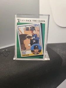 1988 Topps Nolan Ryan Turn Back The Clock Card #661 Houston Astros HOF - Picture 1 of 2