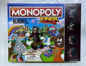 Monopoly Junior Hershey Board Game Special Tokens 2022 Hasbro NEW & Sealed - Picture 1 of 5