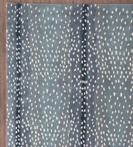 Antelope Blue Ballard Designs Hand Tufted Soft Wool Area Rug Carpet - Picture 1 of 6