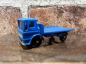 Lesney Streichholzschachtel Site Hut LKW Leyland Nr. 60 1966 blau Made in UK - Bild 1 von 5