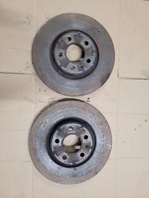 AUDI A6 C7 2011-2015 2.0 TDI 2× Front Brake Discs - Image 1 of 4