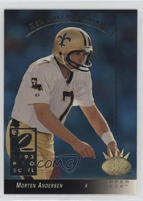 1993 Upper Deck SP Morten Andersen #172 HOF - Image 1 of 2
