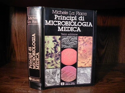 Principi di Microbiologia Medica Michele La Placa Esculapio Terza Edizione 1979 - Image 1 of 4