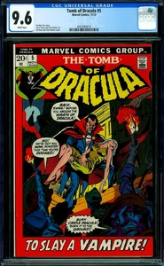 TOMB OF DRACULA #5 CGC 9.6 Bronze Age MARVEL COMICS 1972 - Picture 1 of 1
