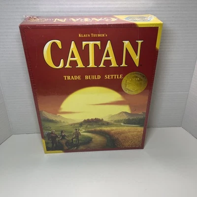 Catan Trade Build Settle 棋盘游戏 - MFG3071 全新未拆封 — 第 1/4 张图片