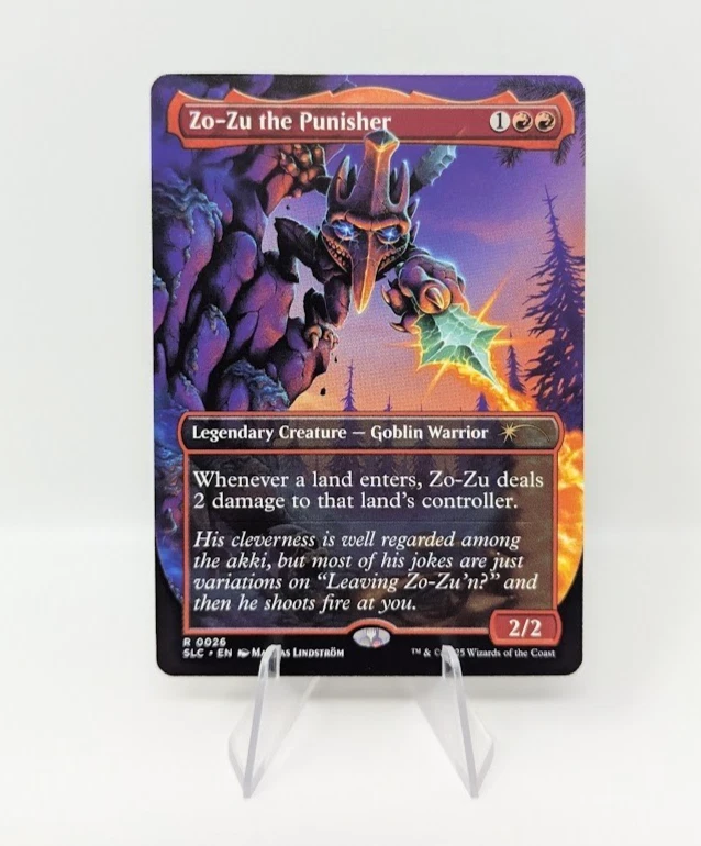 Magic The Gathering Secret Lair Encyclopedia Of Magic Zo-Zu The Punisher - Image 1 of 1