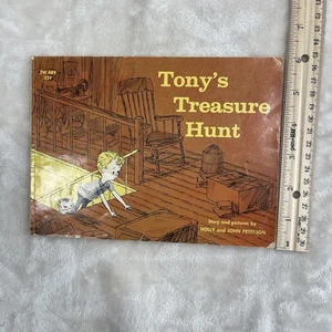 Tony's Treasure Hunt von Peterson 1971 Scholastic Taschenbuch - Bild 1 von 6