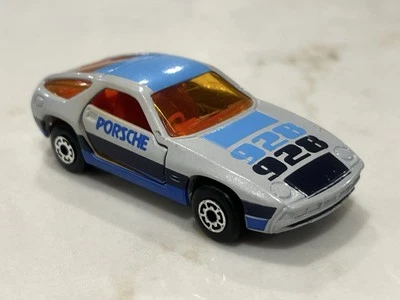 Matchbox Superfast 59 Porsche 928 gray blue stripes - AMAZING condition - Image 1 of 4