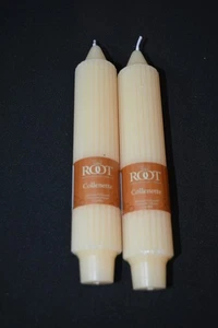 Root Timberline Collenette Candles 9", Buttercream - set of 2 97184 - Picture 1 of 3