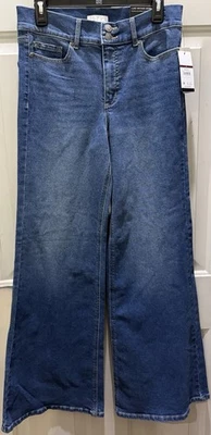 New!Sofia Vergara Super High Rise Wide Leg Jean. Size 6. Great Casual Jean! - Image 1 of 3