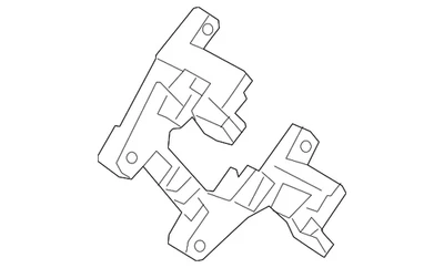 Ford 2013-2024 genuino - montaje de pinza DG9Z-2B511-B Foto 1 de 4
