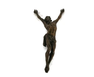 Antiker Reinhold Petermann Bronze Fronleichnam. skulptur vintage figur von ch - Bild 1 von 9